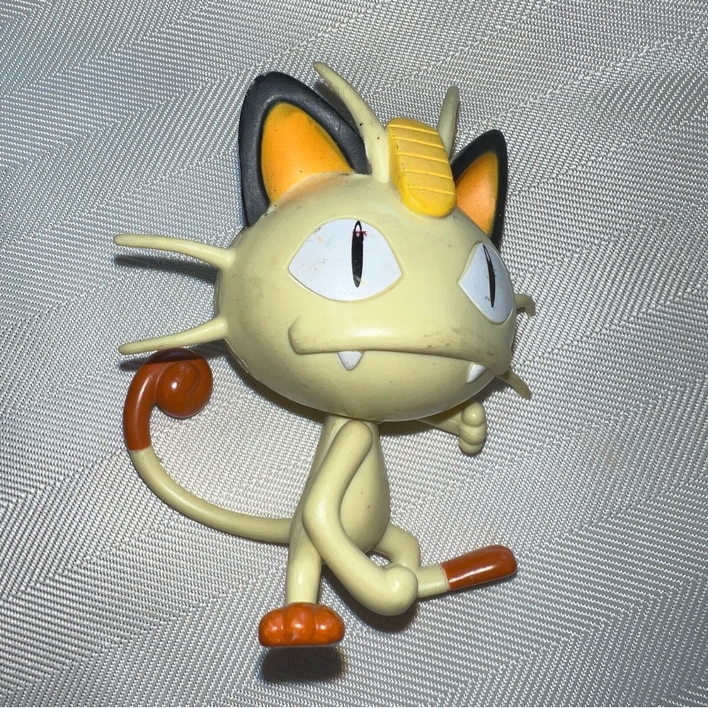 JAKKS PACIFIC POKEMON MEOWTH FIGURE 2007 3” Articulated